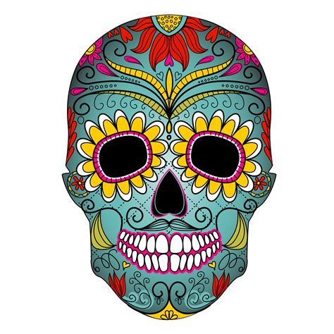 day of the dead clip art|day of the dead design clip art.